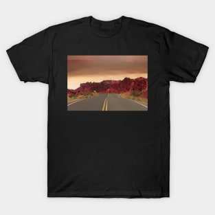 Winding Desert Road T-Shirt
